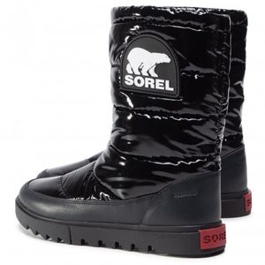 Sorel black winter snow boots UK 8 US 10 EU 41